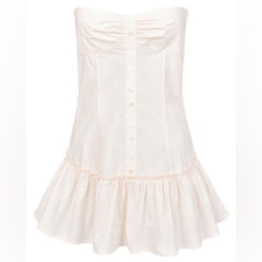 Button Mini Dress